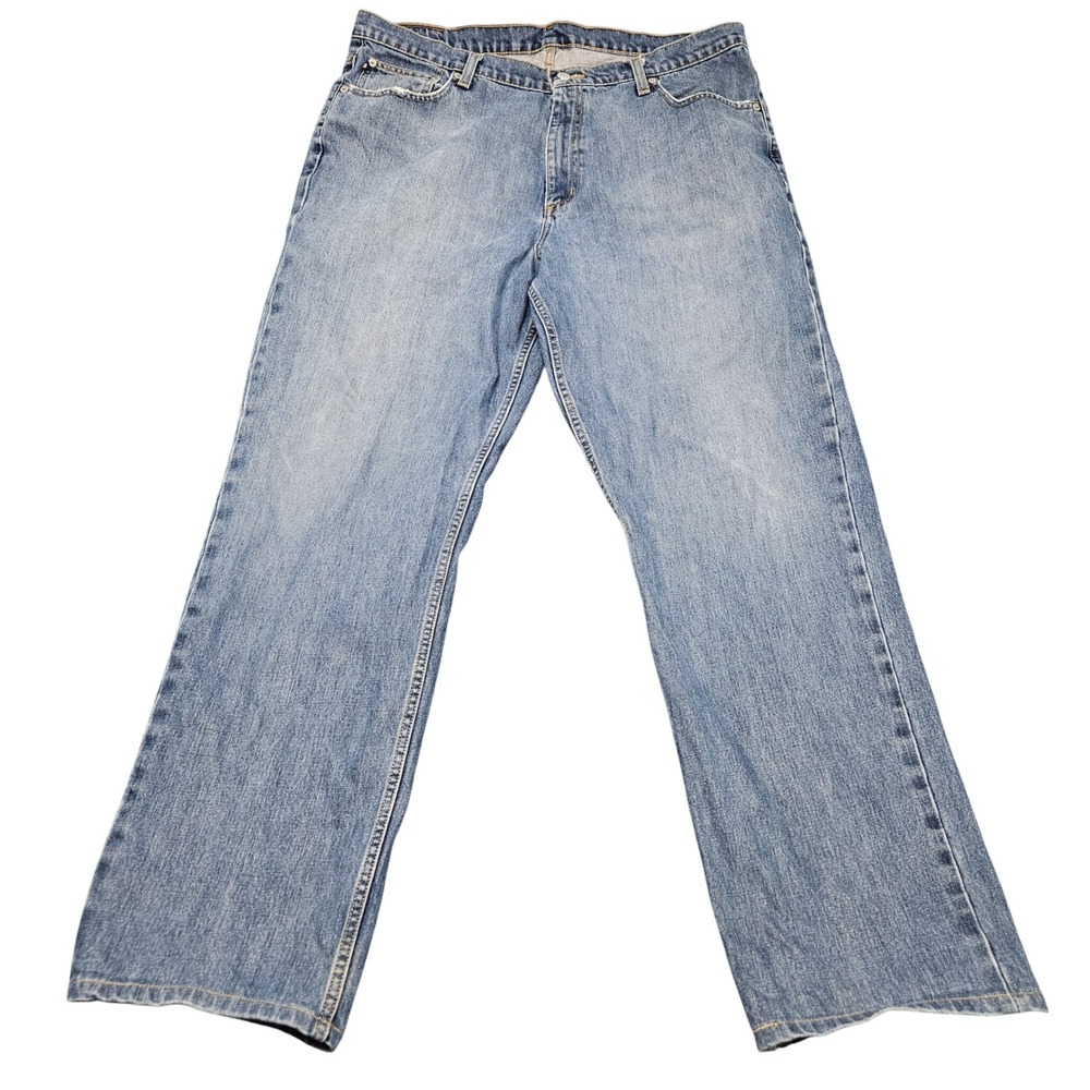 Polo Ralph Lauren Relaxed Fit Jeans 38x34‎ Blue Denim Flag Heritage Americana